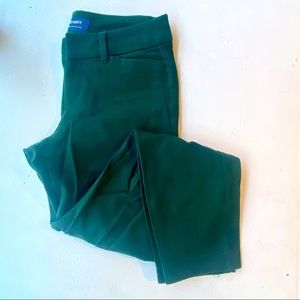 Mid-Rise Pixie Skinny Ankle Pant - GREEN